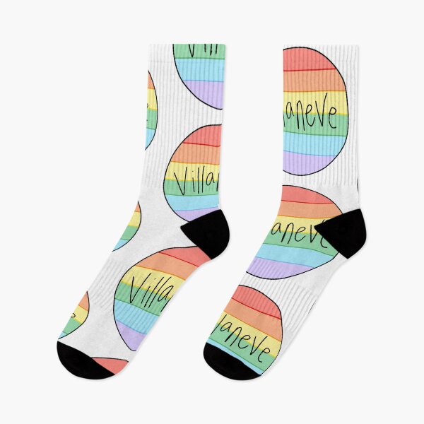 Artikelvorschau, Villaneve Homosexuell Regenbogen Kreis-Villanelle und Vorabend töten Vorabend entworfen und verkauft von emcazalet.
