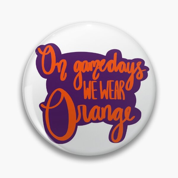 Item preview, On Gamedays We Wear Orange Calligraphy- #2 designed and sold by emilees.