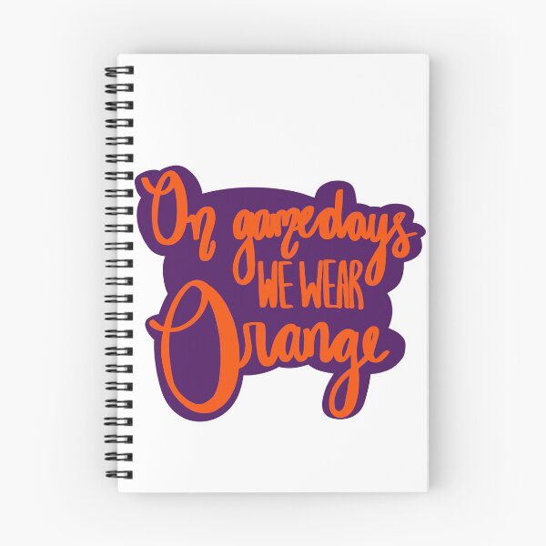 Item preview, On Gamedays We Wear Orange Calligraphy- #2 designed and sold by emilees.