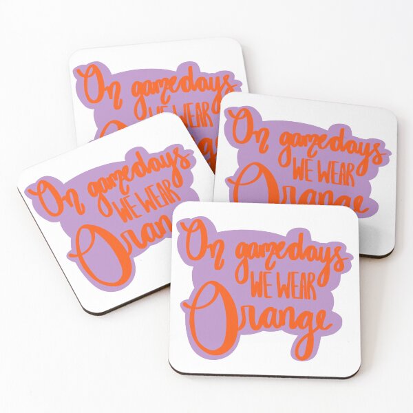 Item preview, On Gamedays We Wear Orange Calligraphy- #3 designed and sold by emilees.