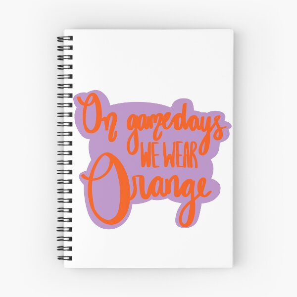 Item preview, On Gamedays We Wear Orange Calligraphy- #3 designed and sold by emilees.