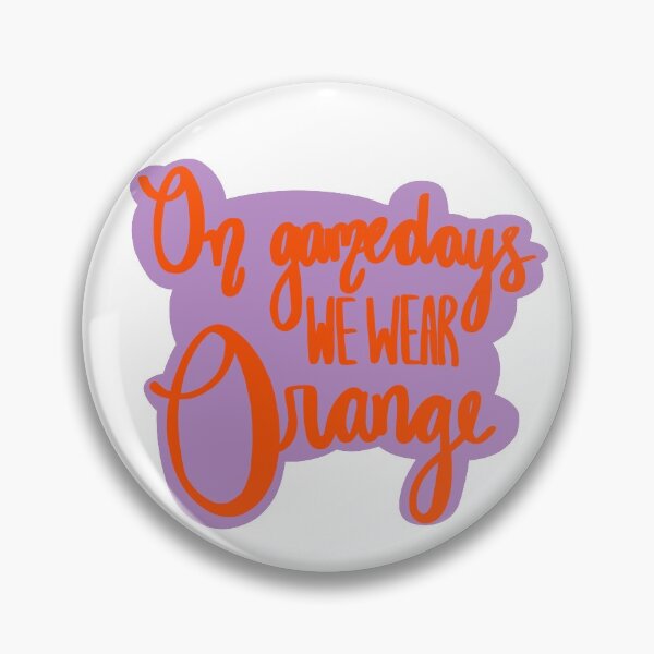 Item preview, On Gamedays We Wear Orange Calligraphy- #3 designed and sold by emilees.