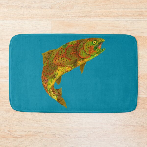 Item preview, Aspen Leaf Rainbow Trout 6 designed and sold by GobaFineArts.