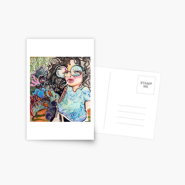 so fesselnd Postkarte