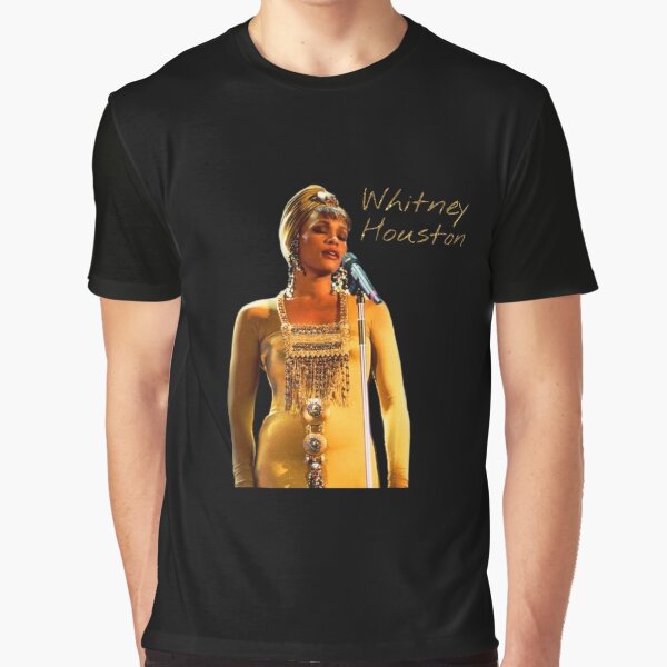 Whitney in gold Graphic T-Shirt