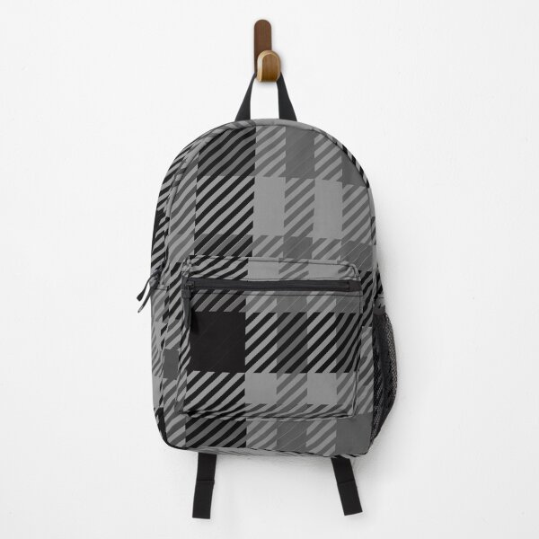 Item preview, Plaid Bright Gray and Black designed and sold by inquestyle.