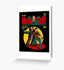 Hunter Comic Greeting Card