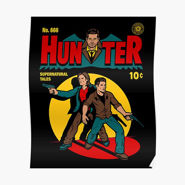 Hunter Comic Poster