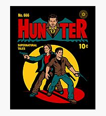 Hunter Comic Photographic Print