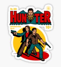 Hunter Comic Sticker