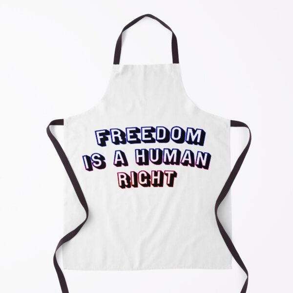 Item preview, Freedom is a Human Right text designed and sold by krisgreenwood.