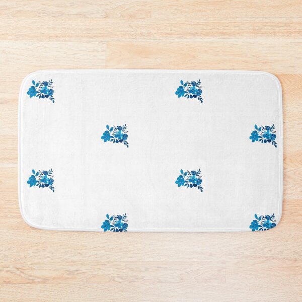 Item preview, Blue watercolor motif designed and sold by petalsofpassion.
