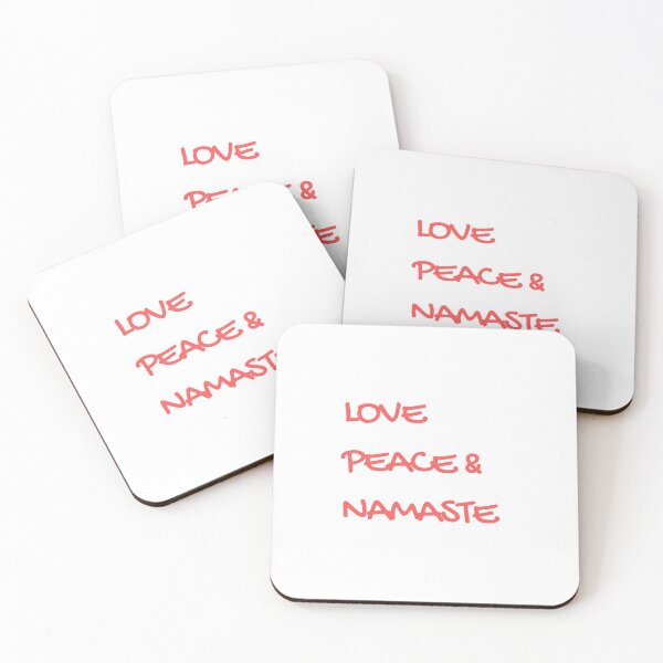 Item preview, Love Peace and Namaste designed and sold by EnlightParis.