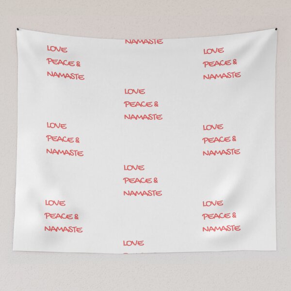Item preview, Love Peace and Namaste designed and sold by EnlightParis.