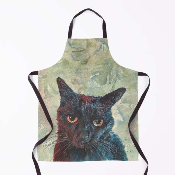 Pooky the Black Cat Apron