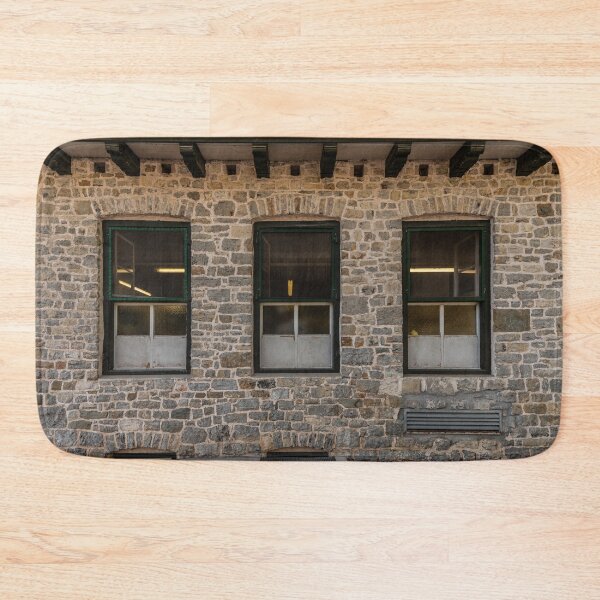 Item preview, Series of windows lined up on a building of clear stones designed and sold by brambillasimone.