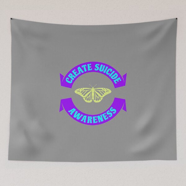 Item preview, Create Suicide Awareness Ribbon Butterfly Novelty product designed and sold by nikkidawn74.