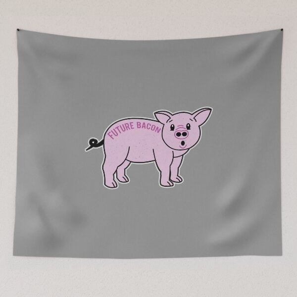 Item preview, Future Bacon Funny Pig BBQ Joint Gift for Pork Lover product designed and sold by nikkidawn74.