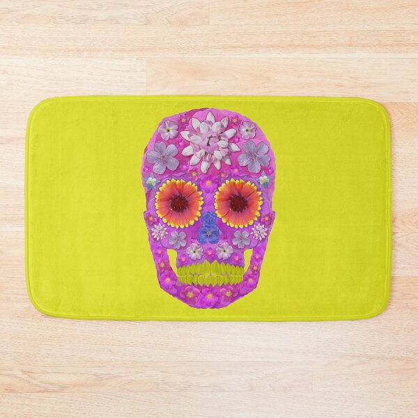 Item preview, Flower Skull 2 designed and sold by GobaFineArts.