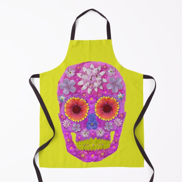 Item preview, Flower Skull 2 designed and sold by GobaFineArts.