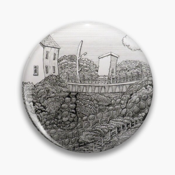 Item preview, 288 - OLD SEATON SLUICE - DAVE EDWARDS - INK - 2020 designed and sold by BLYTHART.