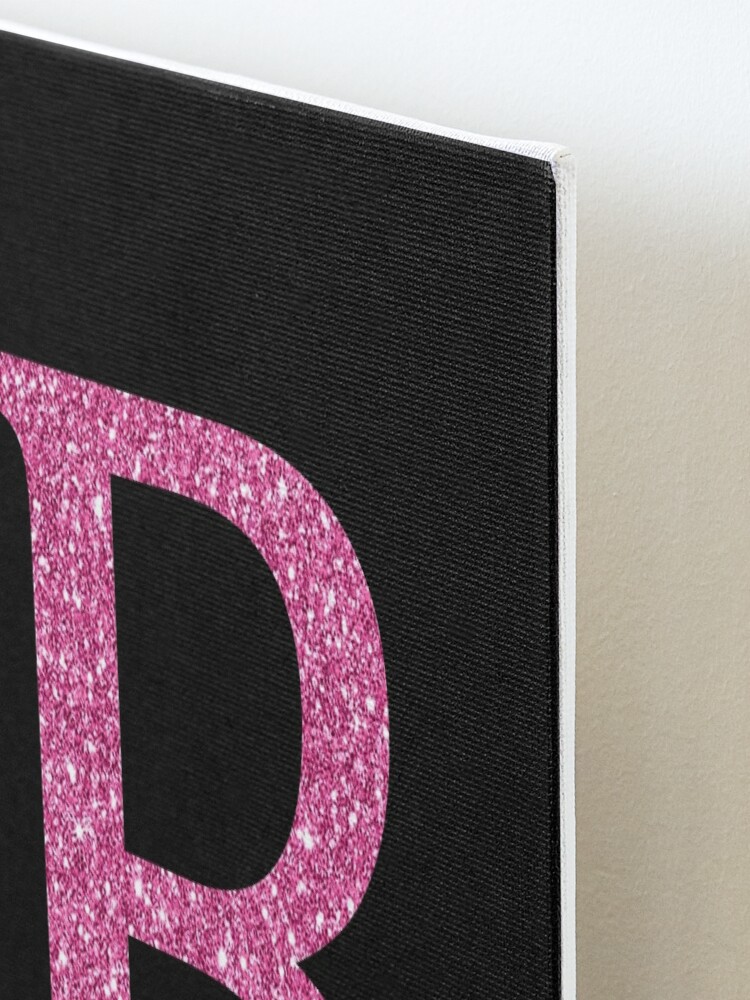 Pink Glitter Letter D Sticker for Sale by DevineDesignz