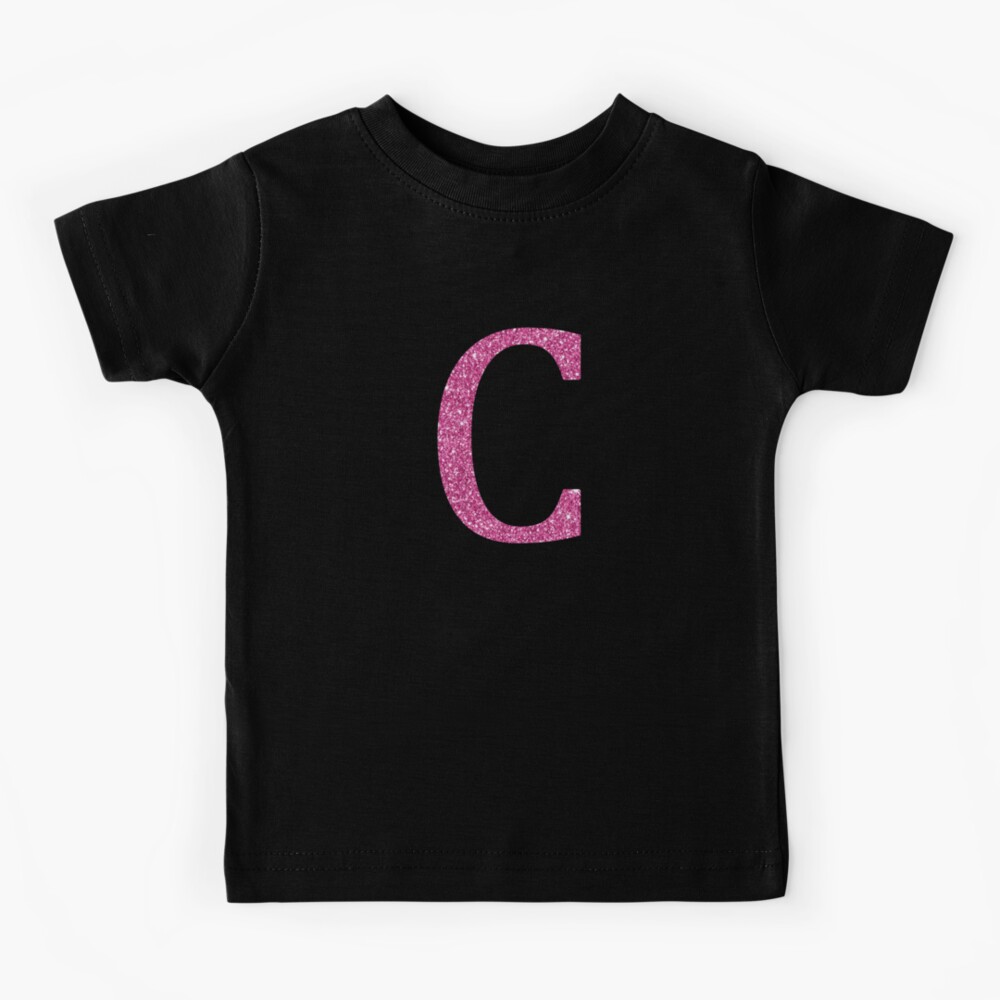 Letter Print Pink Textured Short-sleeve T-shirts for Mom and Me
