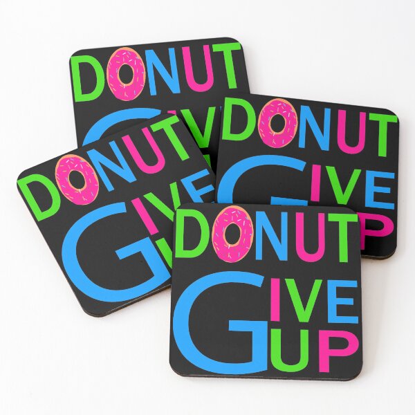 Item preview, donut give up: donut gift:donut lover gift ideas:a gift for who loves donuts  designed and sold by khalidelk.