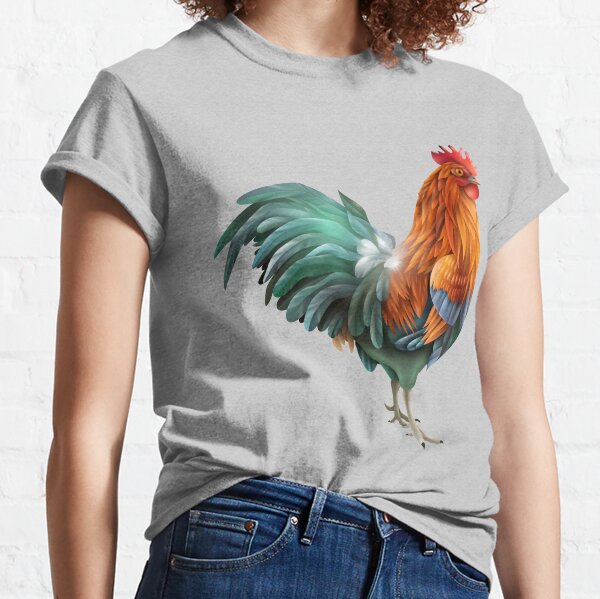 Retro Vintage Chicken Roosters Shirt Farmer Shirt Gift For Her Funny Rooster Shirt Rooster Wearing Sunglasses Gift For Him
