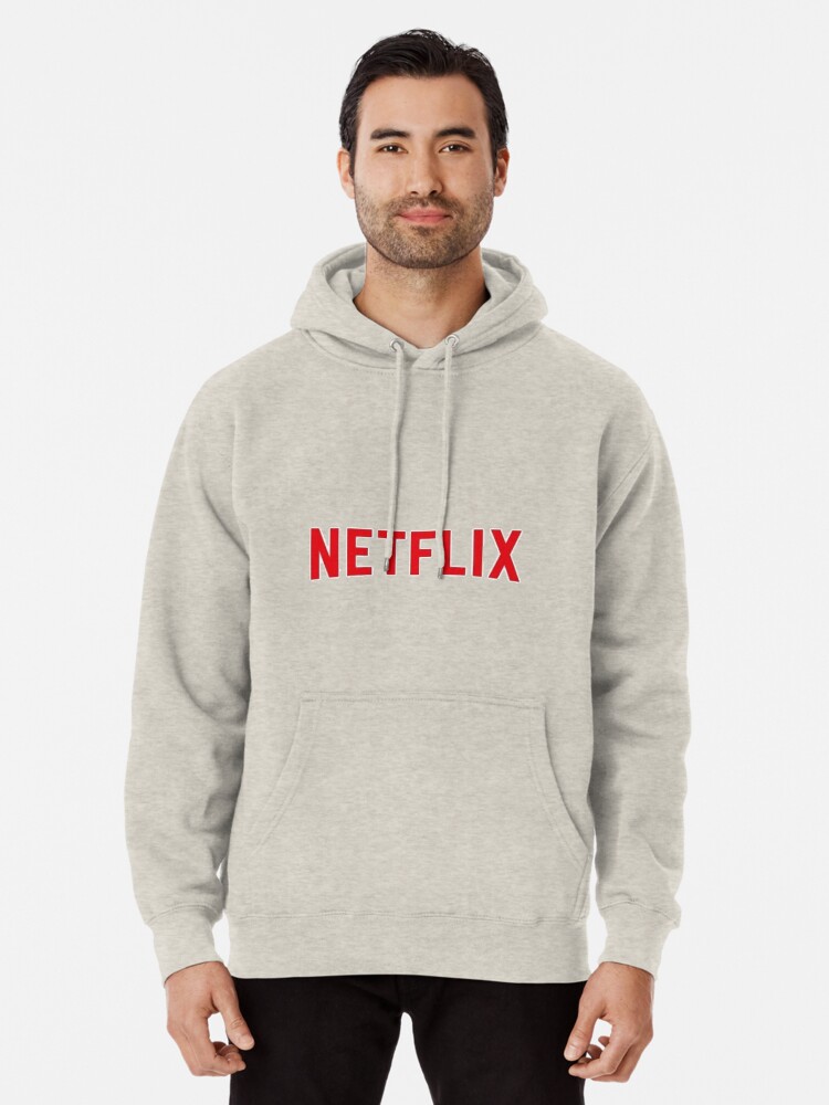 netflix logo hoodie