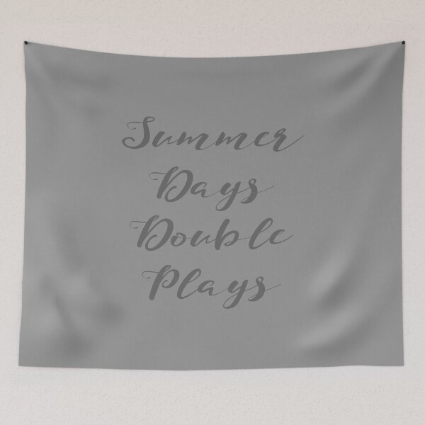 Item preview, Summer Days Double Plays Softball or Baseball product designed and sold by nikkidawn74.