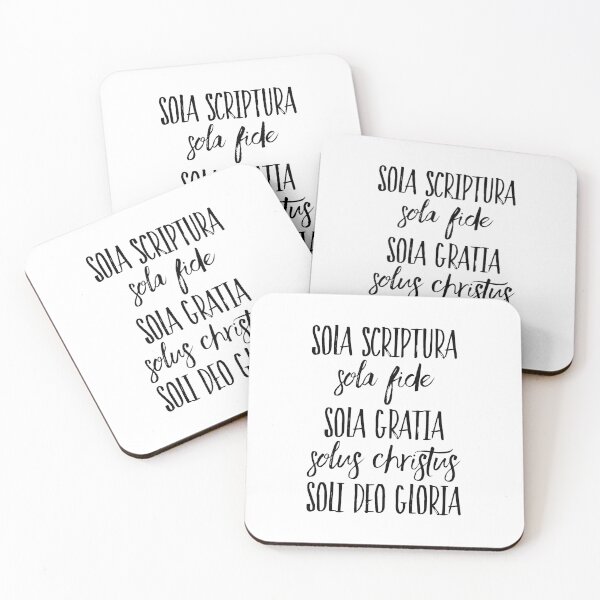 Item preview, The 5 Solas - Script Typographic Design designed and sold by HalpinDesign.