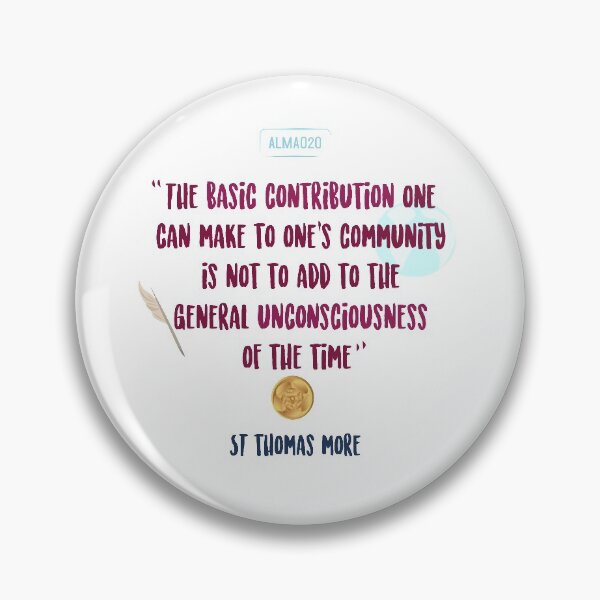 Item preview, Tomas Moro quote designed and sold by AlMAO2O.