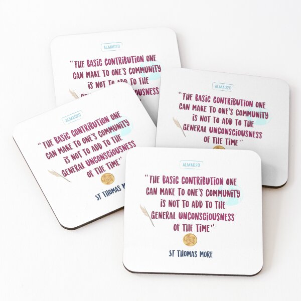Item preview, Tomas Moro quote designed and sold by AlMAO2O.
