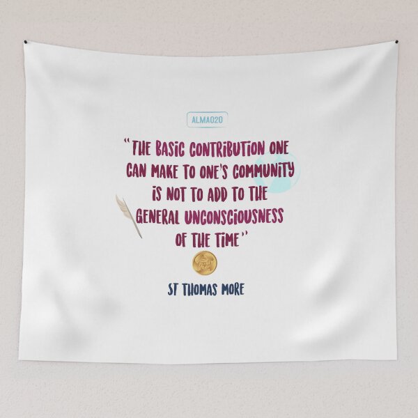 Item preview, Tomas Moro quote designed and sold by AlMAO2O.