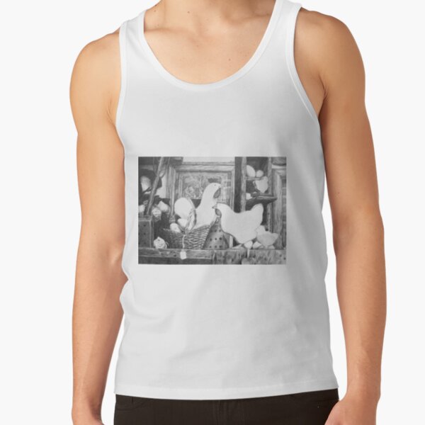 country chickens scene Tank Top