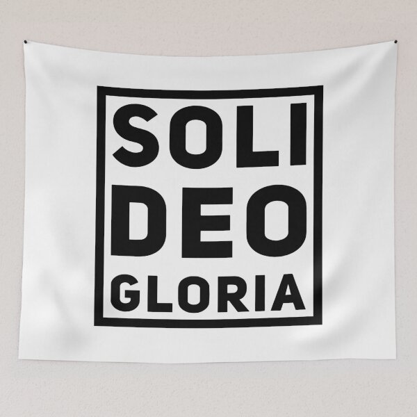 Item preview, Soli Deo Gloria - Rectangle Typography designed and sold by HalpinDesign.