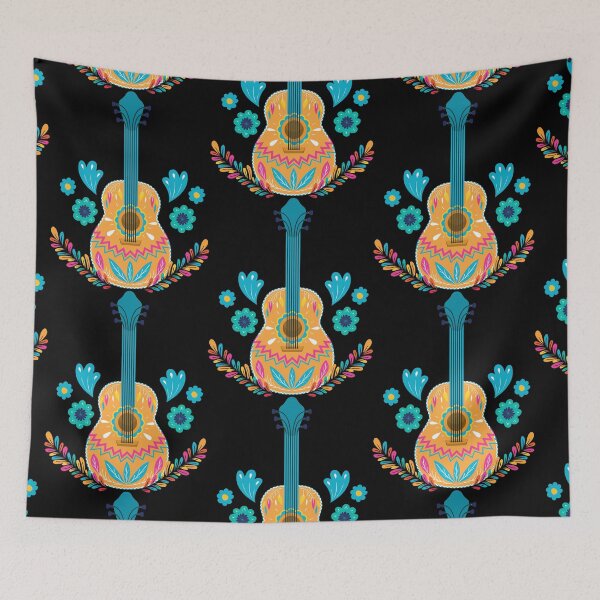 Artikelvorschau, Guitare Blumen entworfen und verkauft von PickCreation.