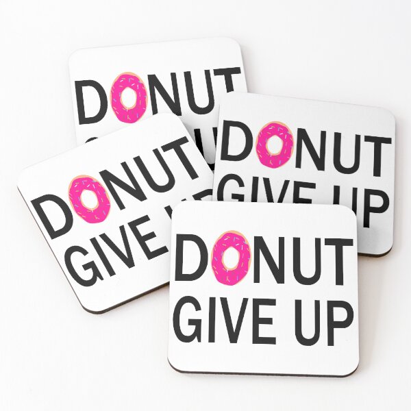 Item preview, funny donut give up:funny donut gift:donut addict gift ideas:donut lover:gfti for donut lover designed and sold by khalidelk.