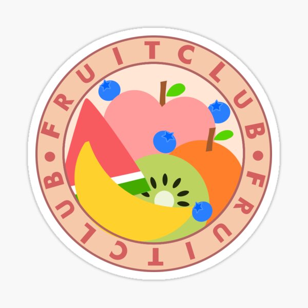 Fruit Club!! Sticker