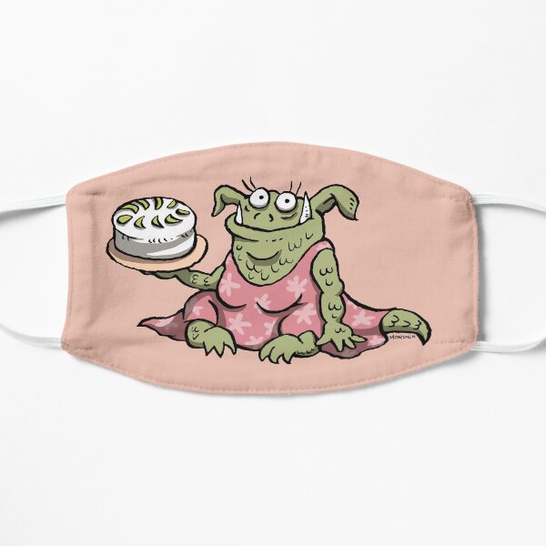 Beautiful Bunyip has a Pavlova Flat Mask