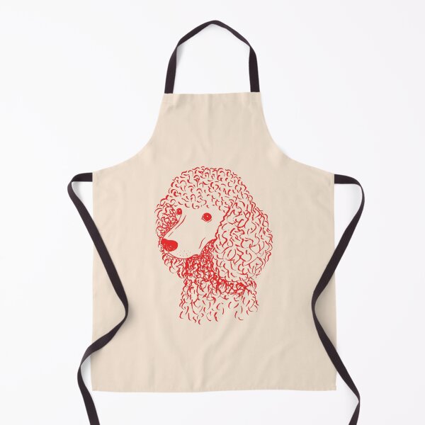 Item preview, Poodle (Light Peach and Red) designed and sold by illucalliart.