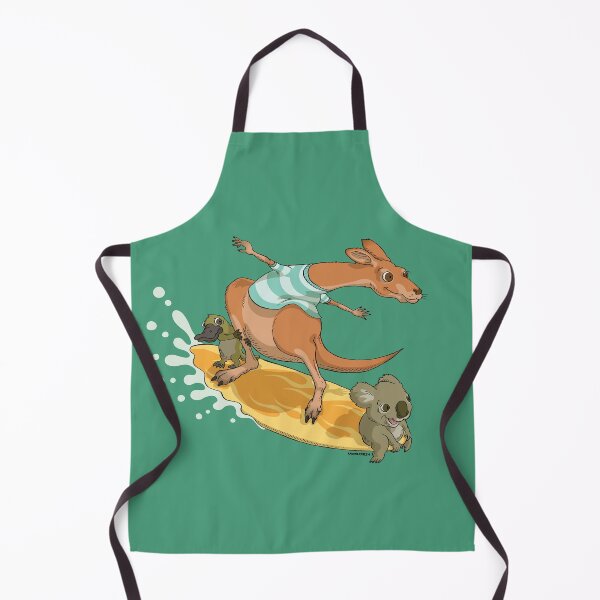 Item preview, Surfing kangaroo and friends designed and sold by pixbyrichard.