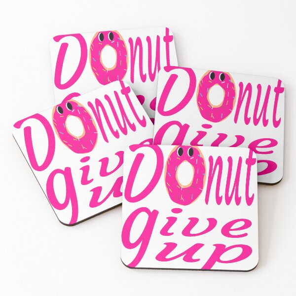 Item preview,  donut give up:funny donut gift:donut lover gift ideas designed and sold by khalidelk.