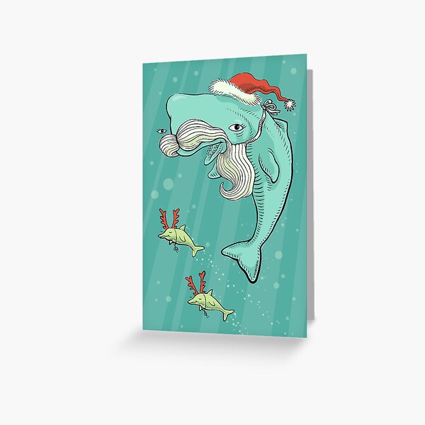 Item preview, Christmas Whale designed and sold by pixbyrichard.