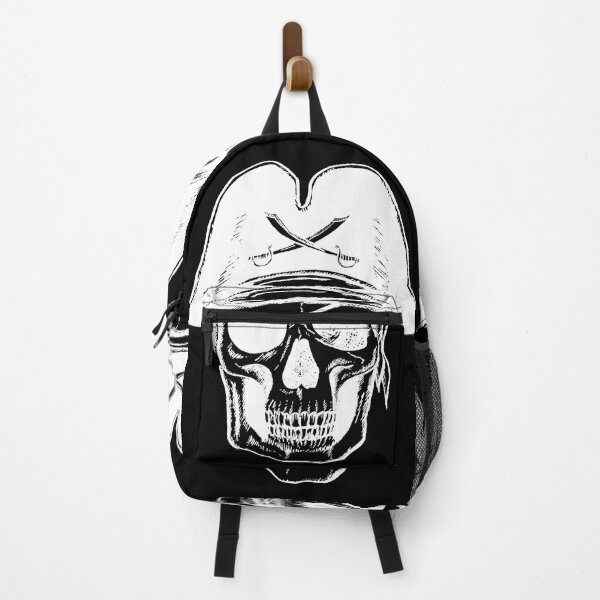 Item preview, Black skull pirate captain designed and sold by lapetiteart.