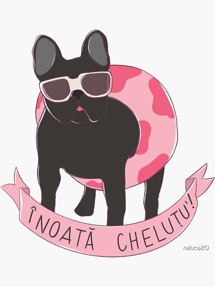Thumbnail 3 of 3, Sticker, Inoata Chelutu’ designed and sold by raluca20.