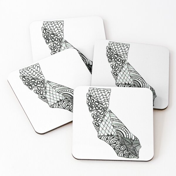 Item preview, California Zentangle designed and sold by dati2328.