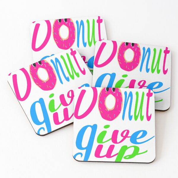 Item preview,  donut give up:funny donut gift:donut lover gift ideas:donut gift designed and sold by khalidelk.