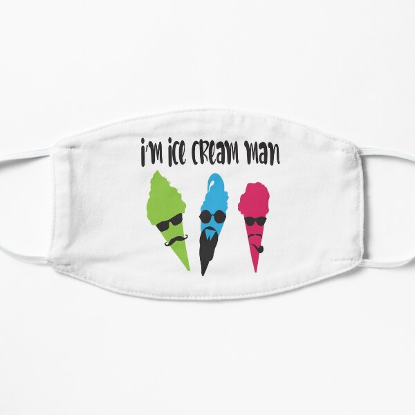 Ice Cream Man Face Masks Redbubble